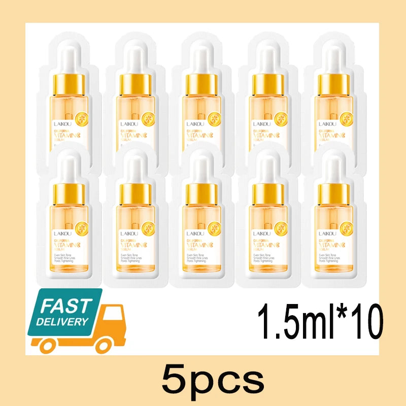 Vitamin C Whitening Serum Freckle Remove Essence Fade Pigmentation Melasma Dark Spots Corrector Repair Serum Korean Skin Care