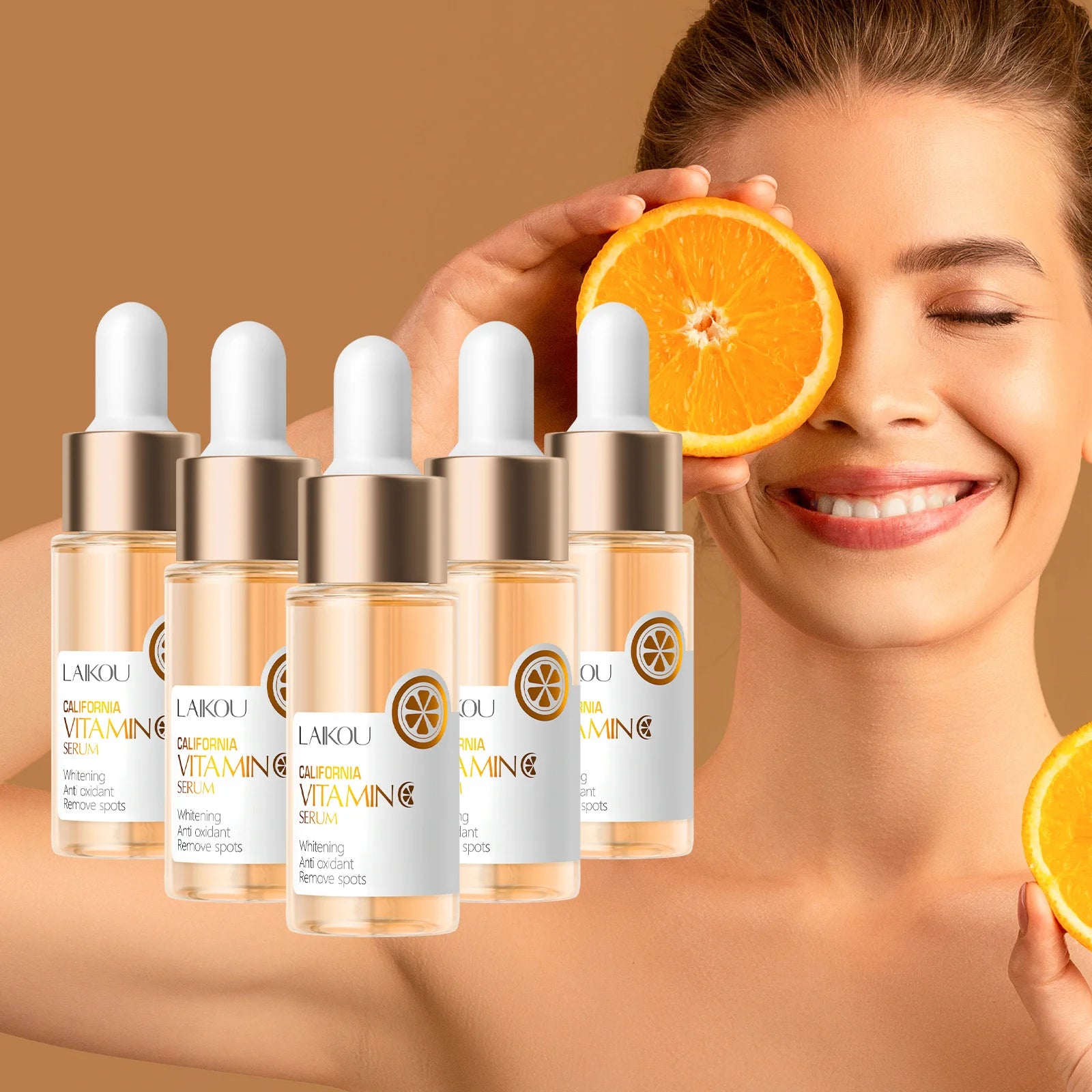 Vitamin C Whitening Serum Freckle Remove Essence Fade Pigmentation Melasma Dark Spots Corrector Repair Serum Korean Skin Care