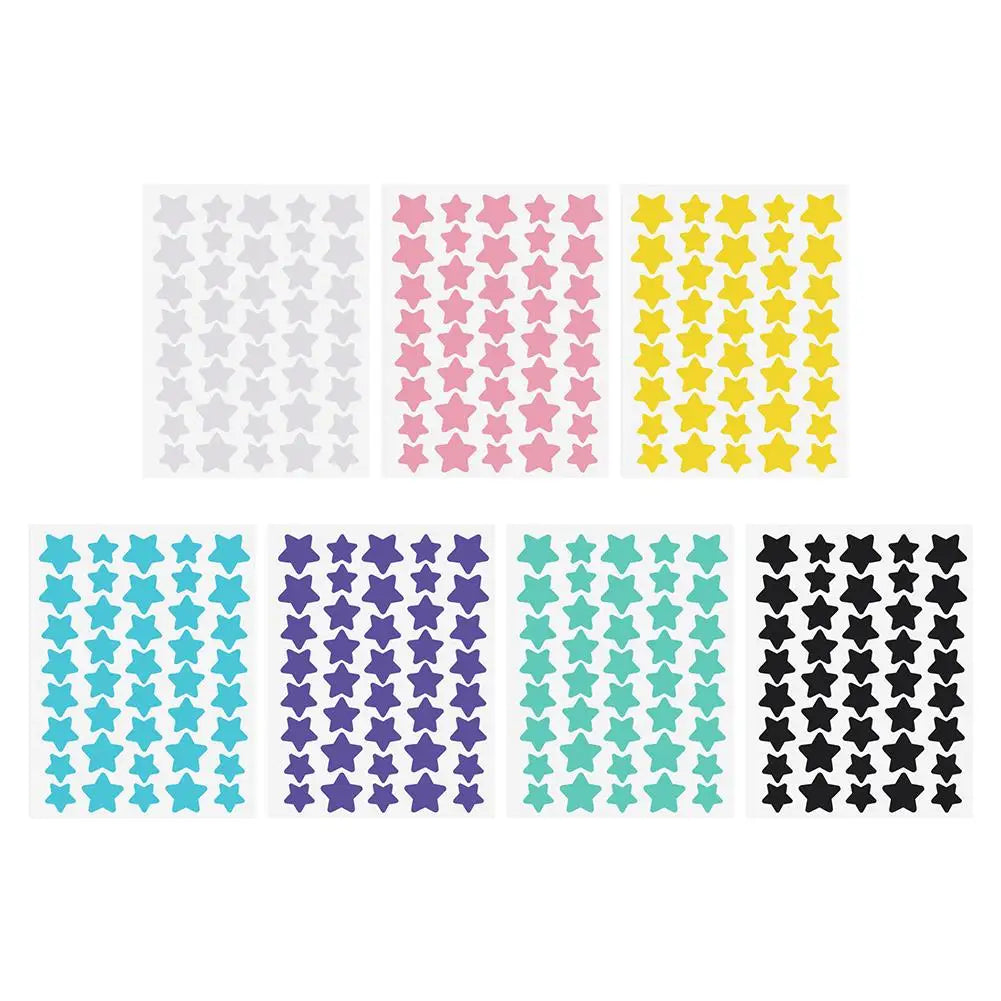 Star Acne/Pimple Patch, Yellow Star Shaped Acne Absorbing Cover Patch, Invisible Hydrocolloid For Face Acne Dots