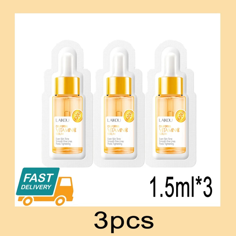 Vitamin C Whitening Serum Freckle Remove Essence Fade Pigmentation Melasma Dark Spots Corrector Repair Serum Korean Skin Care