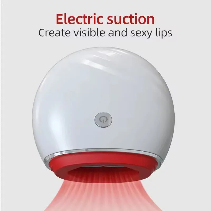 Electric Lip Plumper Device Professional Lip Enlarger with Suction for Fuller Lips Plumper Sexy Bigger Thicker Plump Portable
