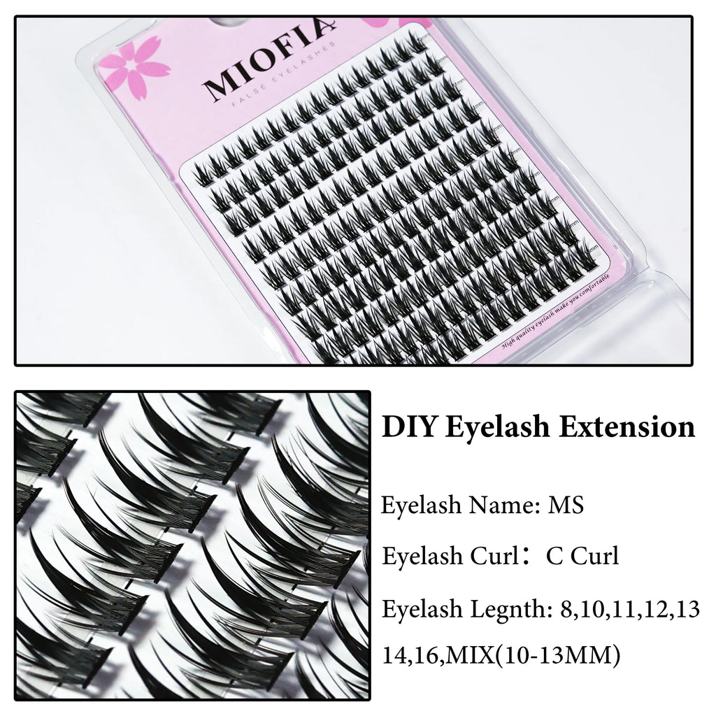 160 Bunches Eyelash Individual Eyelash Cluster Natural Eyelash Extension Russian Volume Makeup Tools Lashes Wholesale