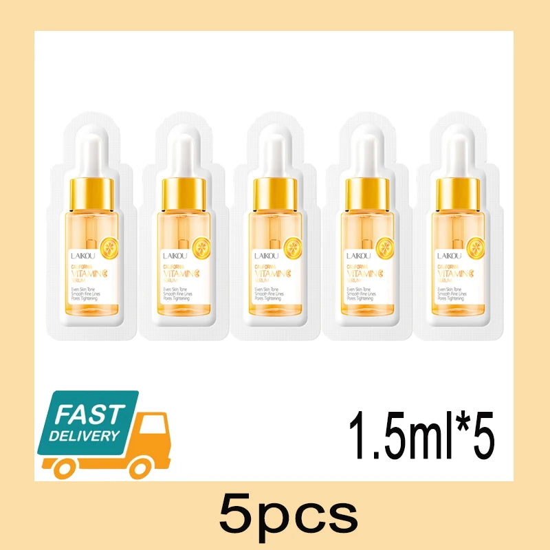 Vitamin C Whitening Serum Freckle Remove Essence Fade Pigmentation Melasma Dark Spots Corrector Repair Serum Korean Skin Care