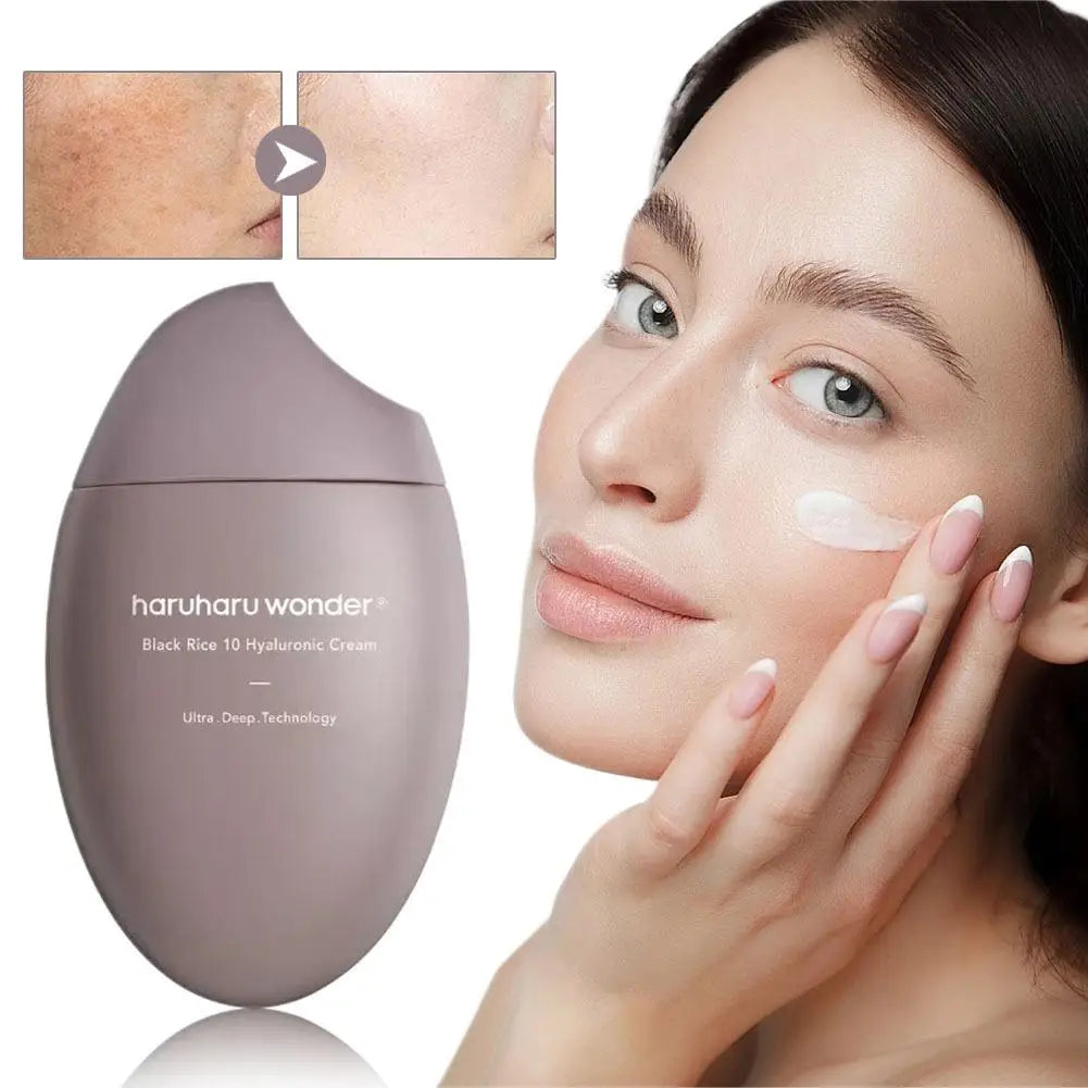 Haruharu Hyaluronic Acid Cream 3 in 1 Serum Cream Face Moisturizing Gel Texture Simplifies Skincare Korean Daily Use