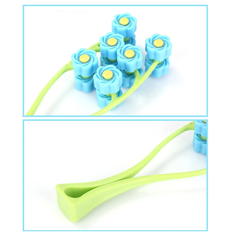 Face Slimming Massager Portable Neck Cheek Lifting Massage Roller V-line Face Manual Massage Anti Wrinkle Skin Care Massage