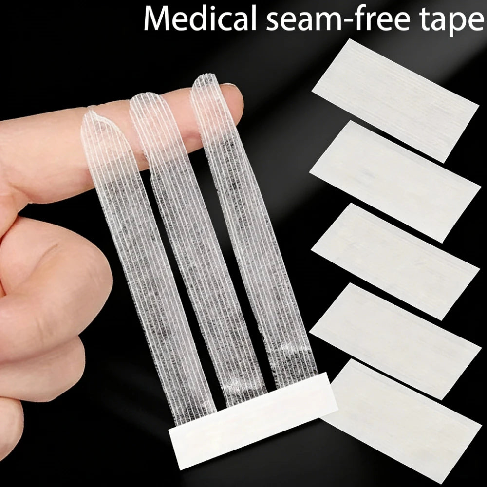 5 Strips Wound Skin Closure Strips Postpartum Wound Repair Cosmetic Surgery Strip Adhesive Medical Suture Free Surgical Tape