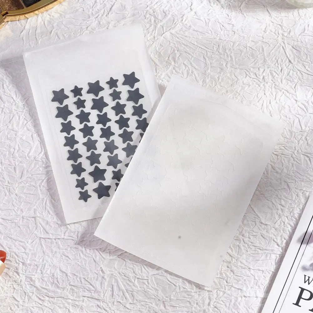 Star Acne/Pimple Patch, Yellow Star Shaped Acne Absorbing Cover Patch, Invisible Hydrocolloid For Face Acne Dots
